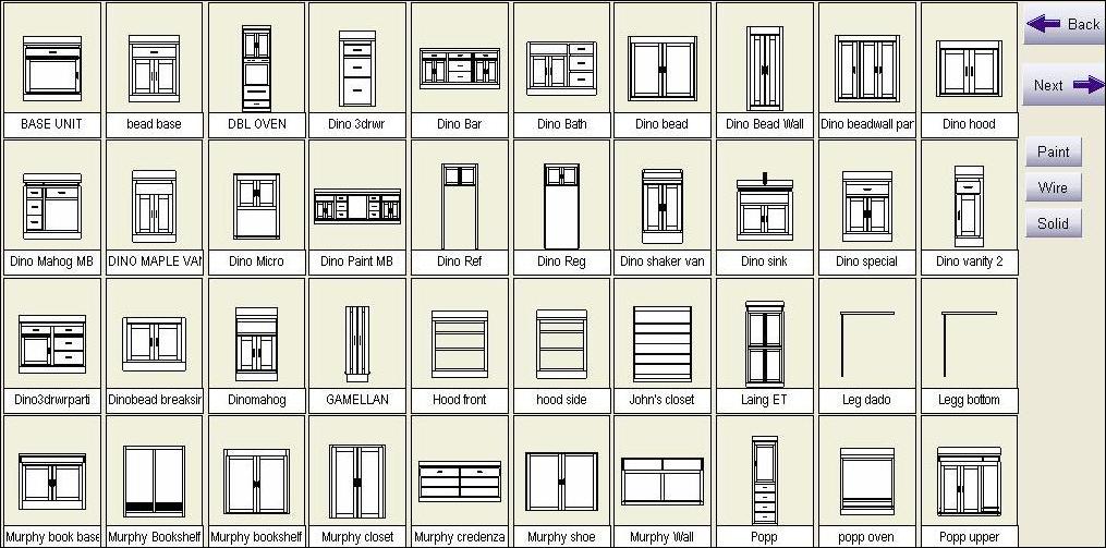 Face frames can be re-faced with one full sheet of laminate or plywood 